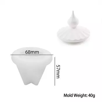 Римская колонна полосатая банка для свечей силиконовая форма с крышкой европейский стиль гипсовый цемент чашки формы ваза для цветов смоляная форма домашний декор