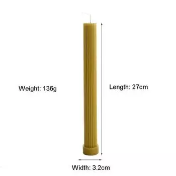 Римская свеча-колонна Декоративные ароматические свечи Свадебная греческая свеча-колонна Корейское украшение для дома