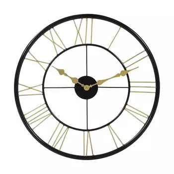 Римские цифры Винтажный Рустикальный стиль Современный Прозрачный Домашний декор Дизайнерские часы Идеально для гостиной Домашнего офиса Аналоговые часы