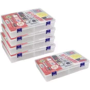 Ring Star Super Club Parts Clear Д300 x Ш200 x В62 мм 10 разделителей Набор из 5 штук RP-300-5S чистый