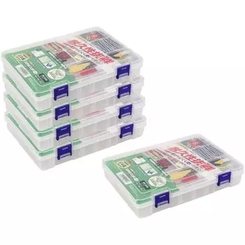 Ring Star Super Club Parts Clear L234 x W168 x H49mm 12 Dividers Set of 5 RP-230-5S чистый