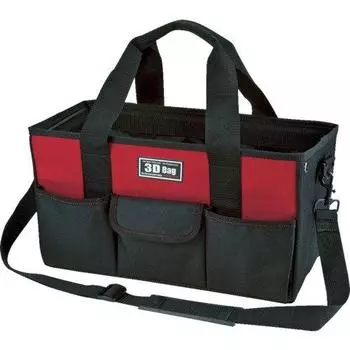 Ringstar 3D bag with 10 rich pockets Red x W200 x RD-435 [L435 H235mm]