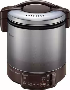Rinnai Gas Rice Cooker 1 Sho Brown For City Gas Kogamaru RR-100VQT(DB) RR-100VQT(DB)/13A