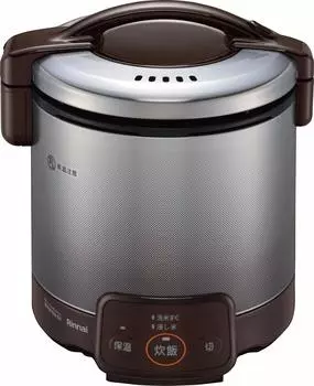 Rinnai Gas Rice Cooker 5 Cups Brown For City Gas Kogamaru RR-050VQ(DB) RR-050VQ(DB)/13A