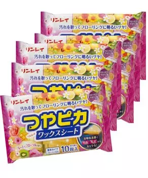 Rinrei Glossy Pika Wax Sheet F цветочный аромат 10 листов x 6