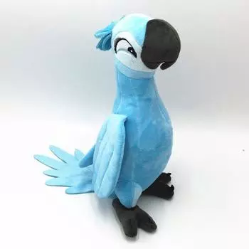 Rio Movie 30cm Plush Toy Parrot Bird Stuffed Animal Doll Soft For Kid Gift Toys