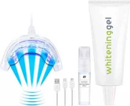 RIO USB teeth whitening kit de blanchiment dentaire TU прозрачный