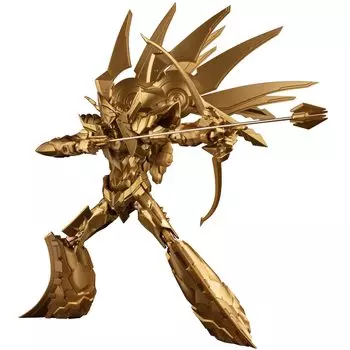 RIOBOT Brave Raiden Raiden Gold ABS окрашенная готовая фигурка версия. Немасштабное литье под давлением и золотой