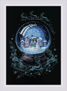 RIOLIS Зимняя сказка Рождество набор для вышивки крестом для начинающих продвинутых вышивок крестом для взрослых вышивка крестом счетный набор для вышивки крестом Рождество - 2151,