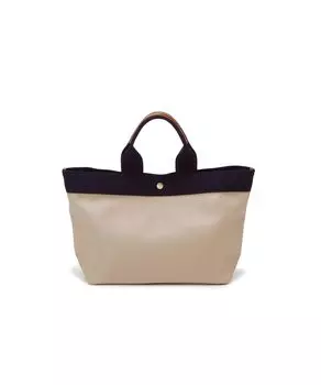 Ripple Faux Leather A4 Tote Bag 5030601003 Greige [Topkapi] Women s