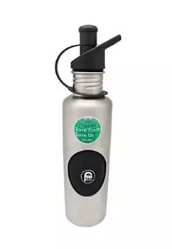 RIPURI Classic Power Pump 27oz Нержавеющая сталь Фильтр Бутылка Бутылка для воды Домашний Офис На Открытом Воздухе Кемпинг Пеший Туризм С Походом Аварийное Выживание Спортивная Кепка
