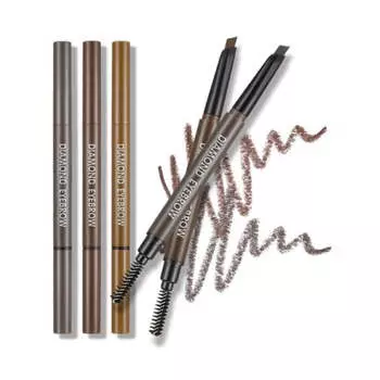 RiRe Diamond Eyebrow 0,35 г X 3 цвета Gray Brown 0.35g*1Pc