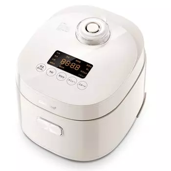 Рис 4 Рис Подходит для приготовления 8 порций Микрокомпьютер Приготовление на пару и приготовление пищи одновременно Быстрое приготовление всего за 30 минут Сохраняет тепло в течение 24 минут Цвет: бежевый
