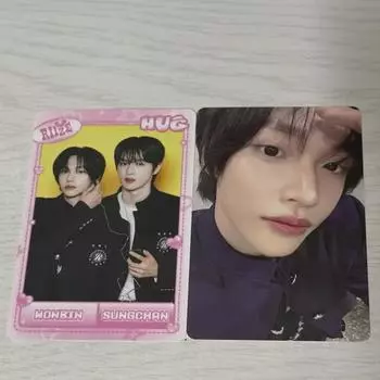 Rise Hug Hug Wonbin Trading Card Poca Selfie Md Special Unit Riize