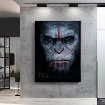 Rise Planet Of The Apes холст картина животное орангутанг плакат и принты настенная художественная картина для Cuadros домашний декор гостиная 21*30cm