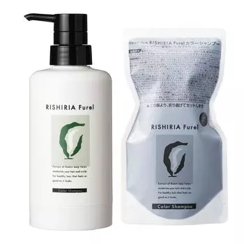 RISHIRIA Furel Color Shampoo Специальный флакончик для замены 240 мл (Мокко Браун) &