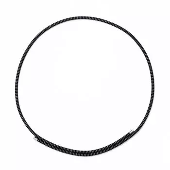 Rising Gear черный магнитный Сделано в Японии циркуляция унисекс подарочный магнит полной окружности 150 мм Tesla 150 неодимовые магниты регулируемая длина чёрный