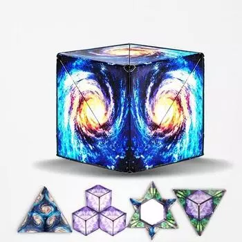 Rising Mo Развитие мозга Magnetic Magic 3D Magic Cube Корея 3d головоломка