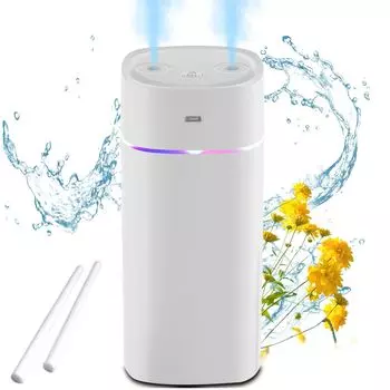 Risingvent Настольный Маленький Большой Ультразвуковой Двойной USB Светодиодный Источник Воды Основной Автомобильный Ультразвуковой Мини Сухой Обжиг Утечка Воды Легко Для Дома Автомобили Сухая Пыльца