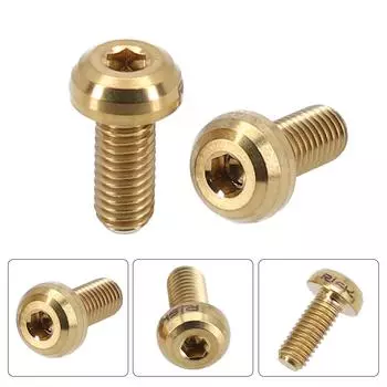 RISK Bike Bottle Holder Screw M5x12mm Bicycle Water Bottle Cage Screws MTB Road Bike Accessories Holder Bracket Fixed Bolts