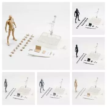 Рисование Фигуры тела Подвижные Художники Мужские Женские Обнаженные Живопись Декорация Сделай сам Black Man