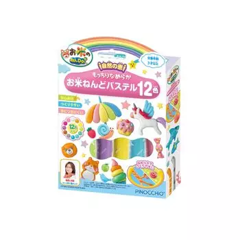 Рисовая глина AGATSUMA 12 мягких и гладких пастелей из рисовой глины Сделайте это!