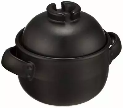 Рисоварка Banko ware внутренняя емкость 2 чашки черная капля (с крышкой) 33-96 чёрный