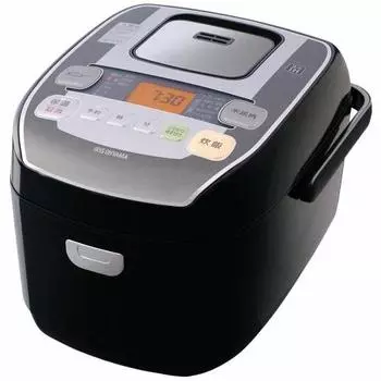 Рисоварка Iris Ohyama Pressure IH, 5,5 чашек, тип Pressure IH, функция приготовления для 31 бренда, сверхтолстая кастрюля, большая мощность, коричневый рис, черный рис