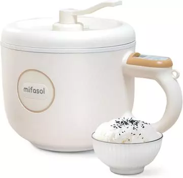 Рисоварка Mifasol Рисоварка Living Alone Чайник для приготовления риса для 1 человека Living Alone Single Pot 2 Cups Чайник для приготовления пищи для Living Alone