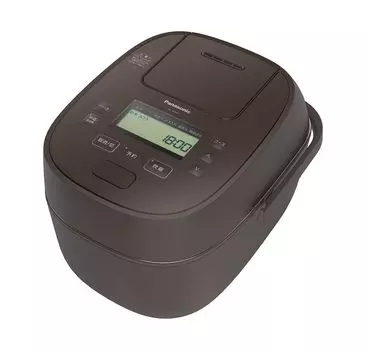 Рисоварка Panasonic 1 Sho Клапан быстрого снижения давления Odori Плита Полная генерация тепла 5 ступеней Тип IH Коричневый SR-M18A-T