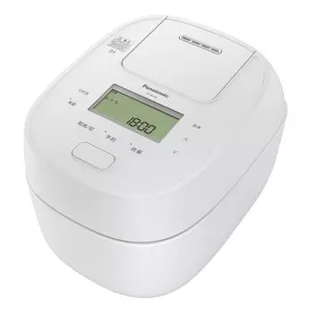 Рисоварка Panasonic Go Rapid с редукционным клапаном Odori Cooker Full Heat Generation 5 Stage IH Type White SR-M10B-W 5.5