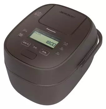 Рисоварка Panasonic Go Rapid с редукционным клапаном Odori Cooker Full Heat Generation 5 Stage IH Type Brown 5.5 SR-M10A-T