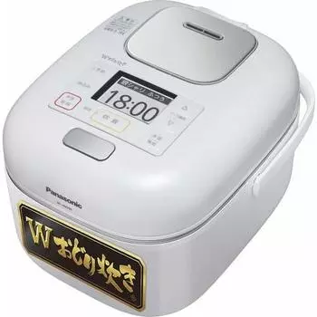 Рисоварка Panasonic на 3 чашки Living Alone Variable Pressure IH W Odori Cooker Fertility White SR-JW058-W