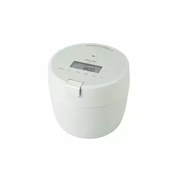 Рисоварка Panasonic на 5 чашек под давлением IH New Life Living Alone Компактная крышка Подходит для мытья в посудомоечной машине Белый SR-R10B-W