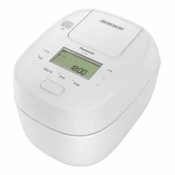 Рисоварка Panasonic SR-M10B-W 5.5 Go Rapid Pressure Reduction Valve Dance Cooker Full Heat Generation 5 Stage IH Type White