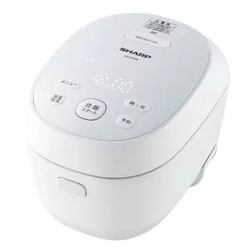 Рисоварка Sharp IH 3 чашки PLAINLY Heat White Takumi s KS-HF05B-W
