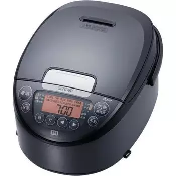 Рисоварка Tiger Dark Grey IH Jar для свежеприготовленного риса JPW-G100 5.5