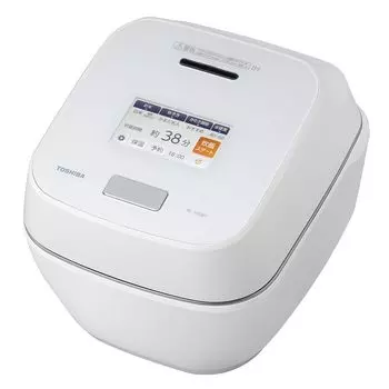 Рисоварка Toshiba Go Vacuum Pressure IH Jar Rice Cooker Сделано в Японии Разные бренды с коричневым рисом Большая огневая мощь Grand White Family