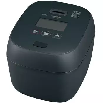 Рисоварка Zojirushi Mahobin, скороварка IH, рисоварка sho, черная глазурь, пламя ZOJIRUSHI [модель 2022 г.] (1 Приготовление пищи) СЗ-FA18-BZ