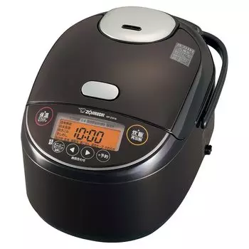 Рисоварка Zojirushi Mahobin Zojirushi 1 sho Pressure IH Type Extreme Cooking Black Maru Thick Pot Warm Retention 30 часов Dark Brown (ЗОДЗИРУШИ) (10