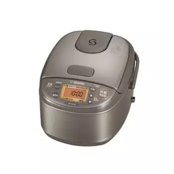 Рисоварка Zojirushi на 3 чашки IH-типа Super Cooking из нержавеющей стали коричневого цвета NP-GL05-XT