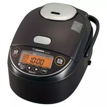 Рисоварка ZOJIRUSHI на 5,5 чашек, экстремальное приготовление, тип IH под давлением, сделано в Японии, сохранение тепла 30 часов, темно-коричневый NP-ZW10-TD