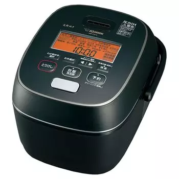 Рисоварка Zojirushi Rice Pressure IH Flame Flame 40 Hour Warm Dark Ink Cooker, 5,5 чашек, тип, приготовление, варка, удержание, NW-PS10-BZ