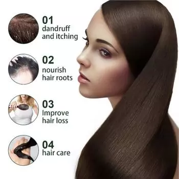 Рисовое ферментированное масло для роста волос, эссенция, масла для волос, сыворотка для роста, богатые питательные ингредиенты, которые делают волосы гуще и сильнее 5ml