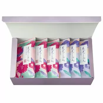 Рисовые крекеры Chuoken Рисовые крекеры Hanairo Shion Ассорти из рисовых крекеров Подарочный подарок Okaki Индивидуально упакованный сувенир (6 сумок) Предварительно упакованный