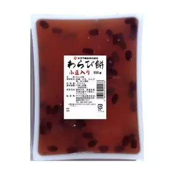 Рисовый пирог «Вараби» от Yamaku Foods с фасолью адзуки 550 г Вагаси 1