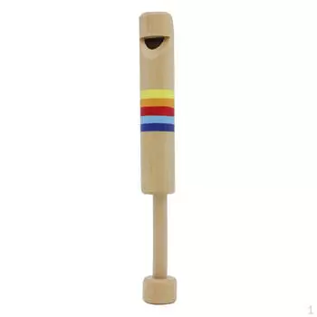 Рисуем деревянную флейту для детей раннего образования обучающий музыкальный инструмент игрушка