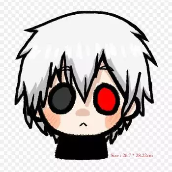 Рисунок Чиби-утюг на заплатах для одежды, аппликация, наклейки на одежду, термочувствительная нашивка на заказ