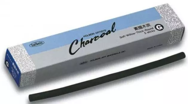 Рисунок Гольбейна уголь ива уголь G 5 300147 (Толстый, куски) древесный уголь