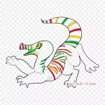 Рисунок клюва утюгом на термопереносе Печать виниловых нашивок Наклейка для одежды Аппликации своими руками Моющиеся заплатки